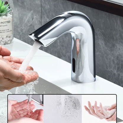 Sensomatica Eron sensorkraan chroom | Koud water model