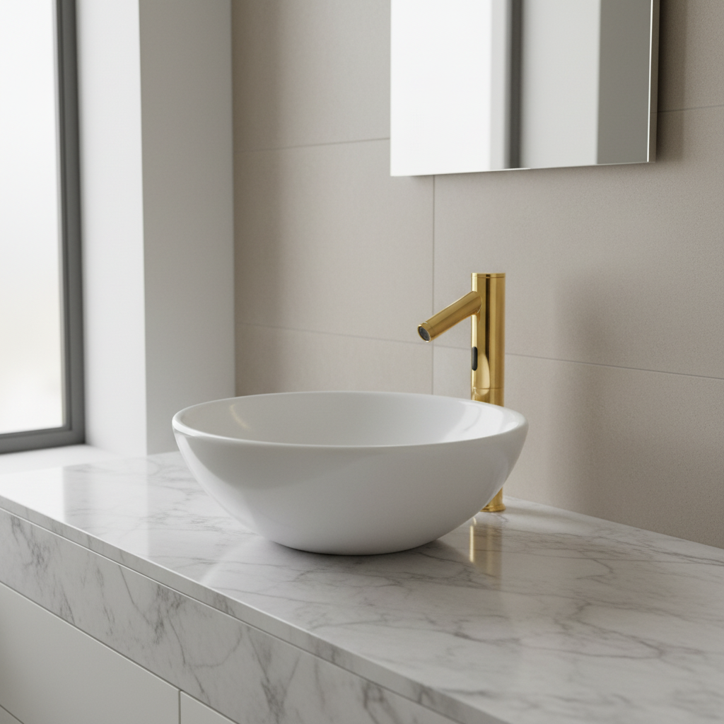 Sensomatica Sensorkraan Cicogna goud