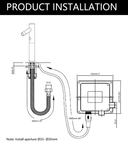 Sensomatica Sensorkraan Cicogna goud