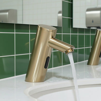 Sensomatica Corto Geborsteld Gouden Sensorkraan – Koud Model