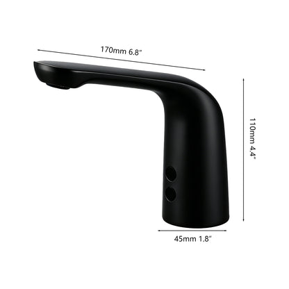 Sensomatica Eltisa Zwart Sensorkraan | 170 MM