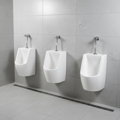 Sensomatica Fluxia Chroom Zelfsluitende Urinoirkraan