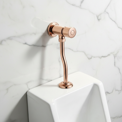Sensomatica Fluxia Rose Goud Zelfsluitende Urinoirkraan