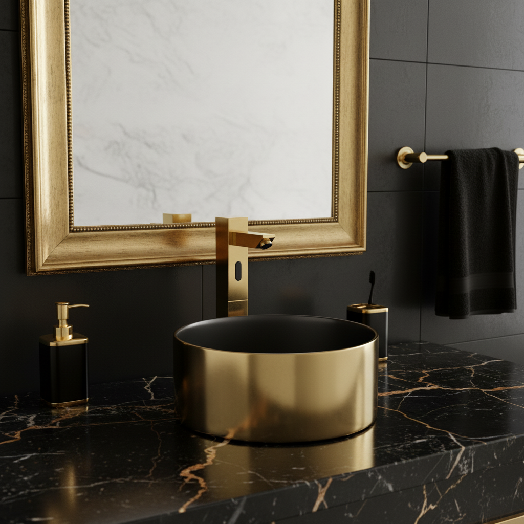 Sensomatica Gratu large gouden sensorkraan