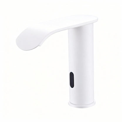 Sensomatica Kavo witte sensorkraan | Koudwatermodel met watervaluitloop