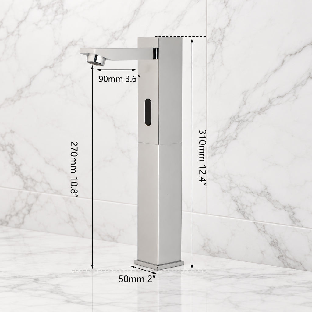 Sensomatica Kulm Large sensorkraan chroom