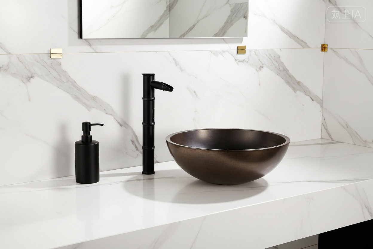 Sensomatica Kyoto Tall Sensor Kraan Zwart