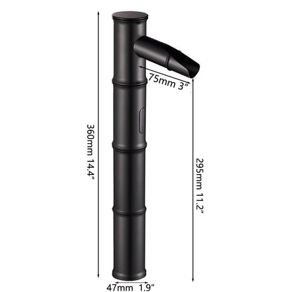 Sensomatica Kyoto Tall Sensor Kraan Zwart