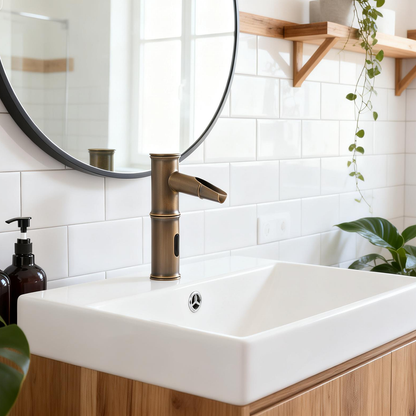Sensomatica Kyoto Compact Sensor Kraan Brons