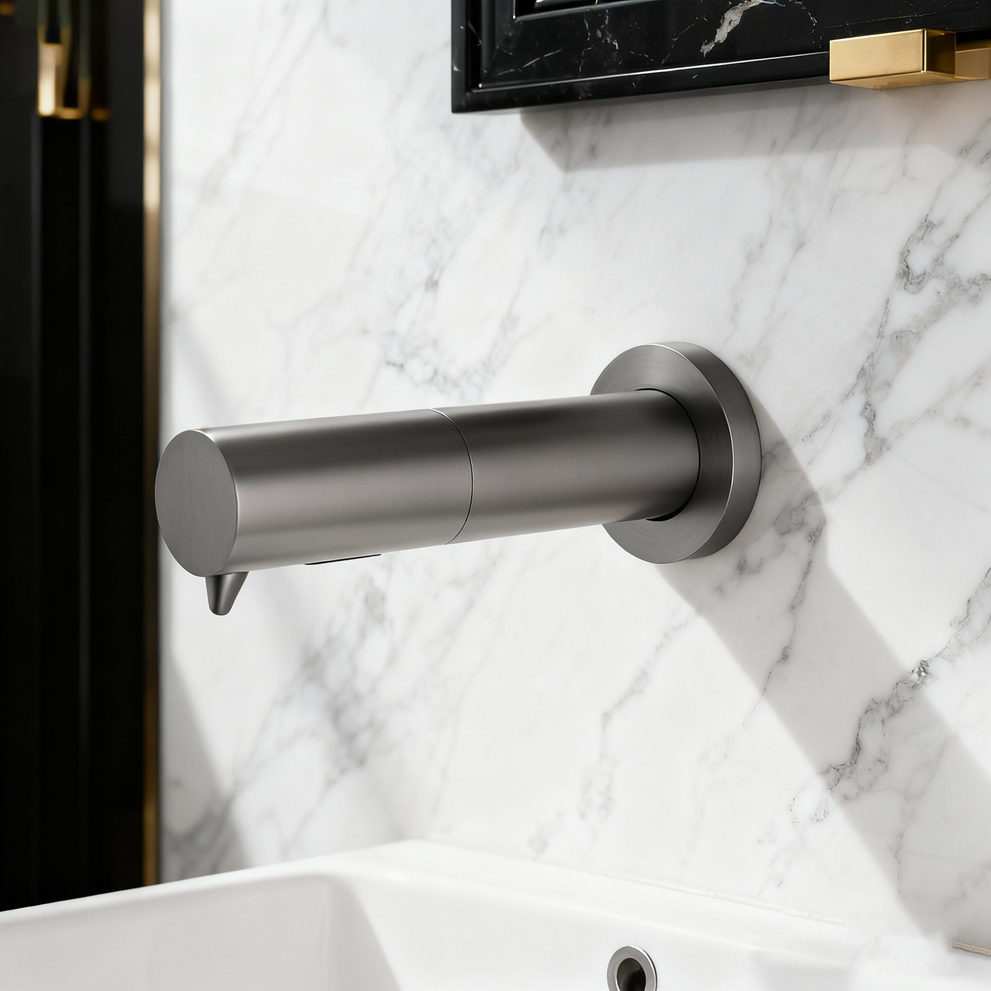 Sensomatica Napoli alles-in-1 sensorkraan gun metal