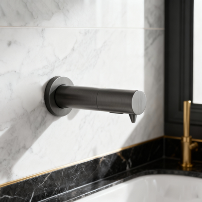 Sensomatica Napoli alles-in-1 sensorkraan gun metal