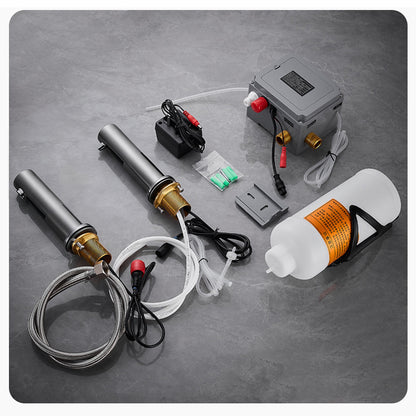 Sensomatica Napoli alles-in-1 sensorkraan gun metal