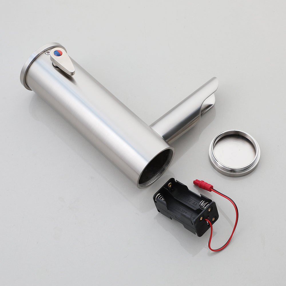 Sensomatica Waterval nikkel geborstelde sensorkraan model Orte