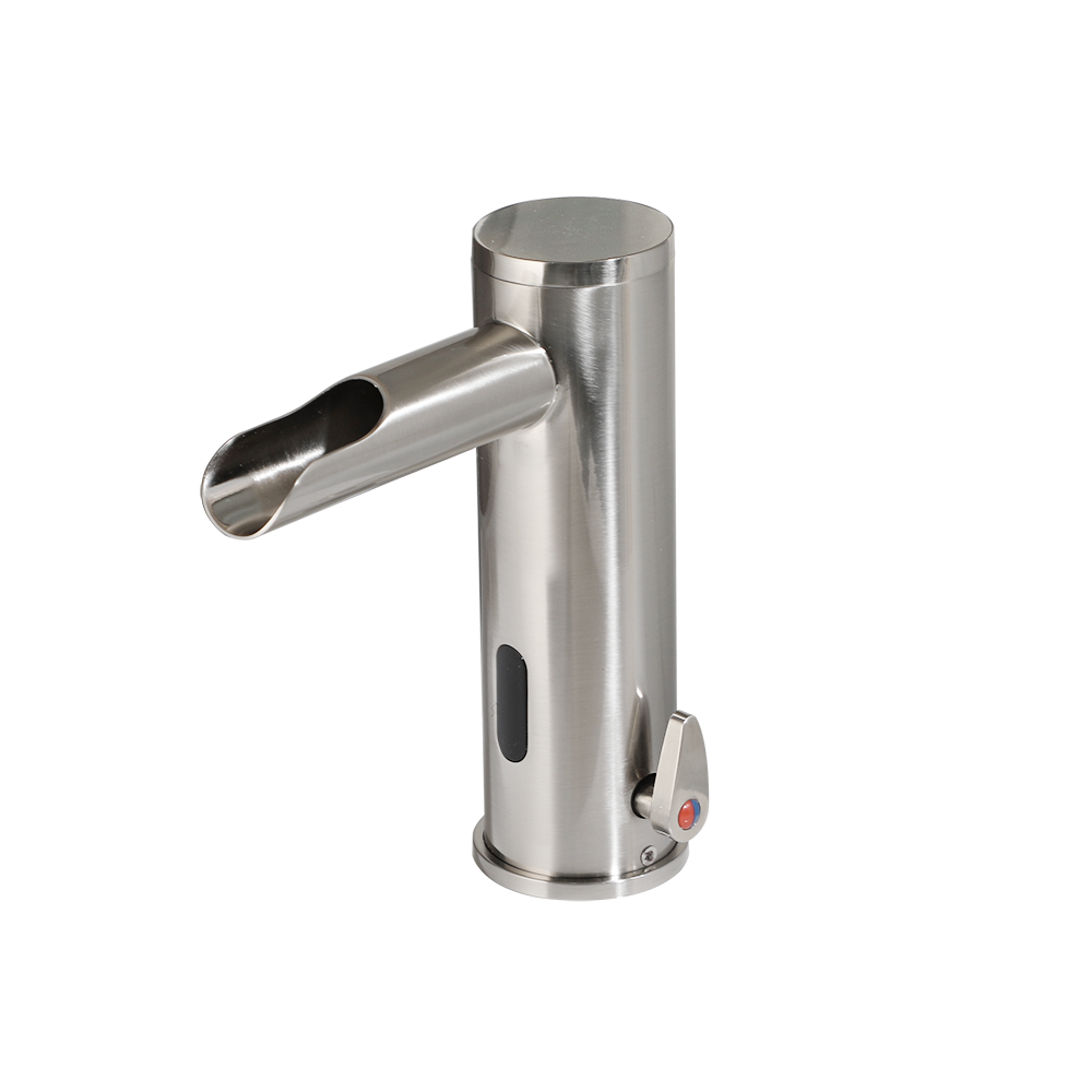 Sensomatica Waterval nikkel geborstelde sensorkraan model Orte