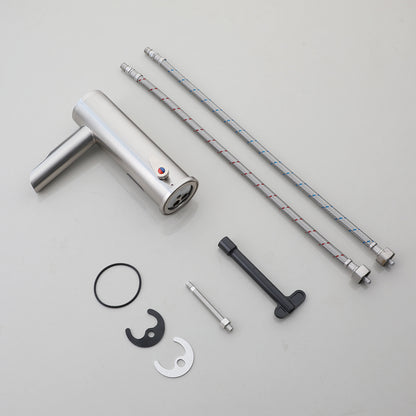 Sensomatica Waterval nikkel geborstelde sensorkraan model Orte