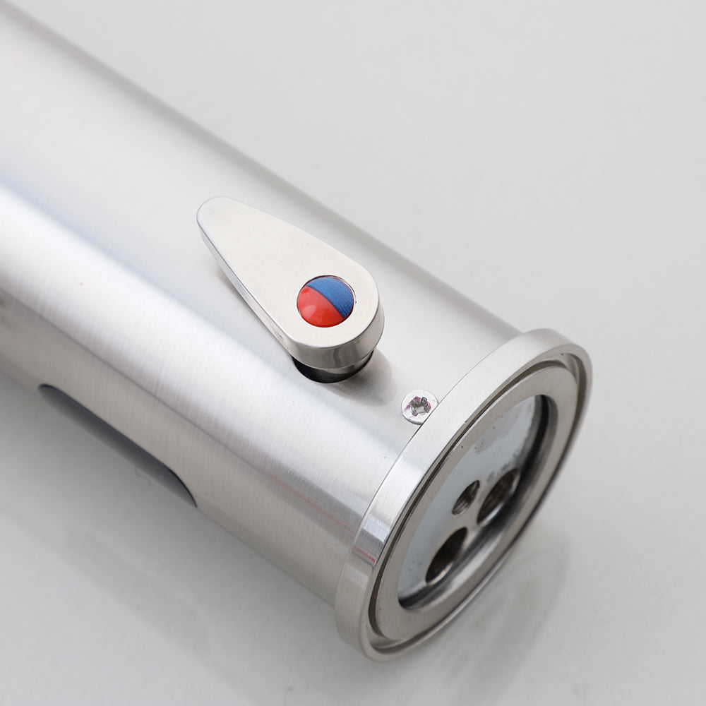 Sensomatica Waterval nikkel geborstelde sensorkraan model Orte