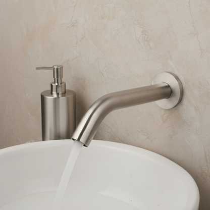 Sensomatica Pesaro geborsteld nikkel model 90 MM