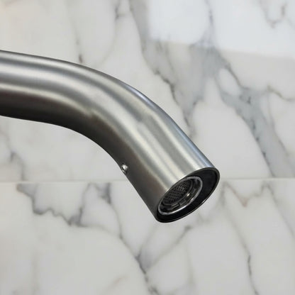 Pesaro gun metal sensor tap short model 130 MM