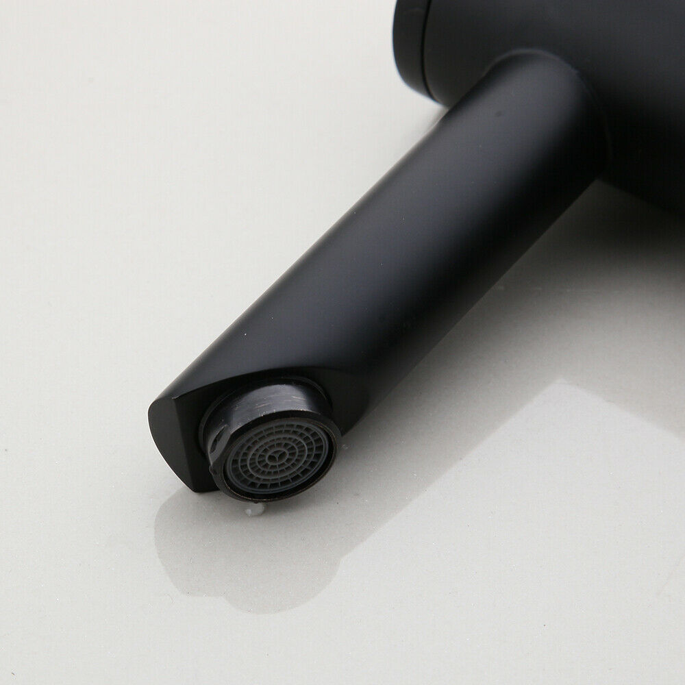 Sensomatica Scuro schwarzer Sensorhahn Heiß-Kalt-Modell