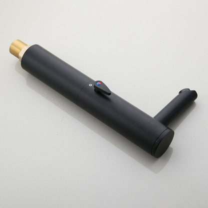 Sensomatica Scuro schwarzer Sensorhahn Heiß-Kalt-Modell