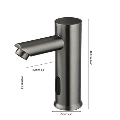 Sensomatica Sesto Sensor Kraan Gun Metal