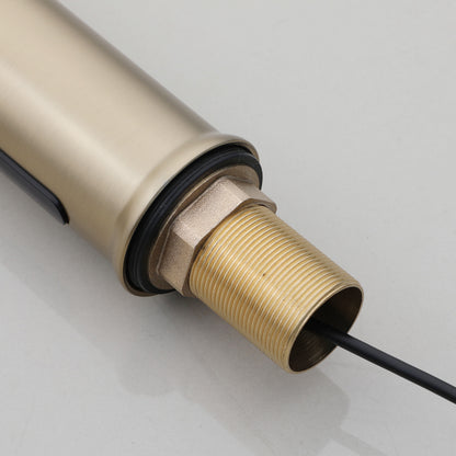 Sensomatica Sesto Sensor Kraan Geborsteld Goud