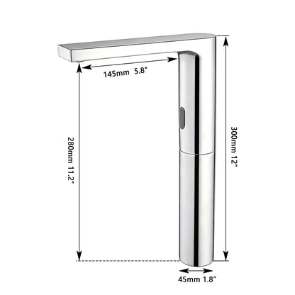 Sensomatica Slen Sensor Kraan Chroom