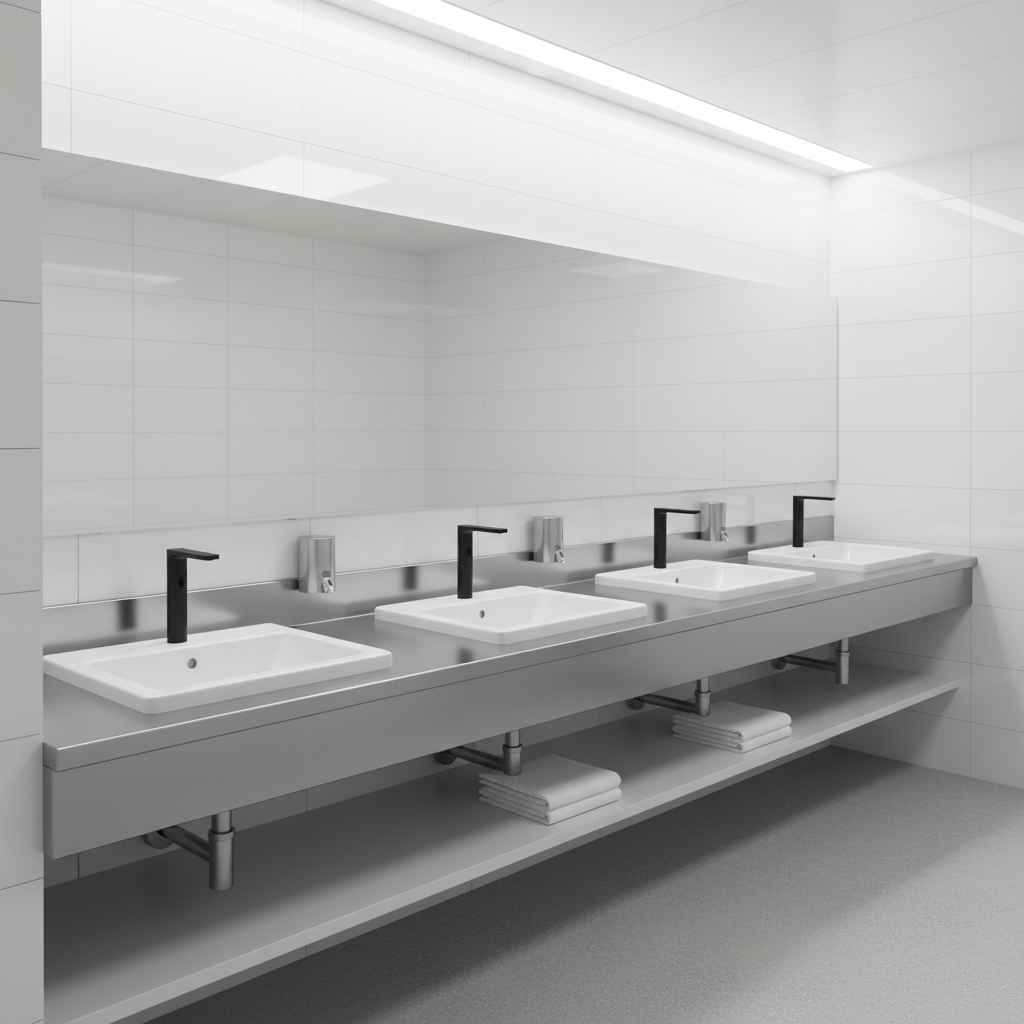 Sensomatica Slen Sensor Kraan Zwart