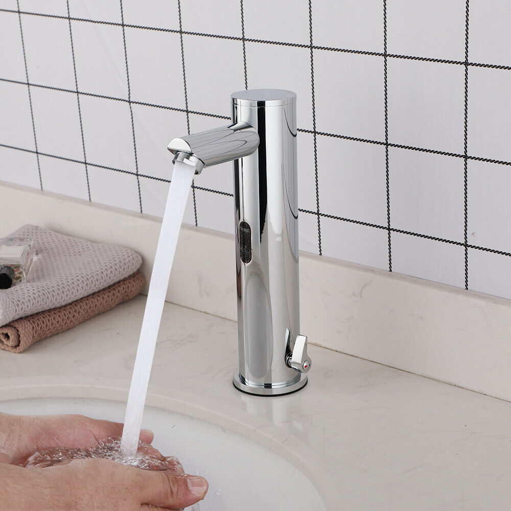 Sensomatica Solda chroom sensorkraan hoog model