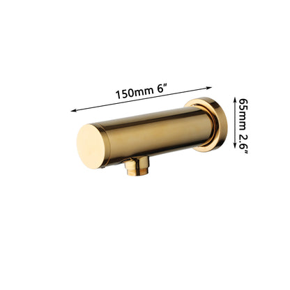 Sensomatica Sensorkraan Stange 150 MM Goud