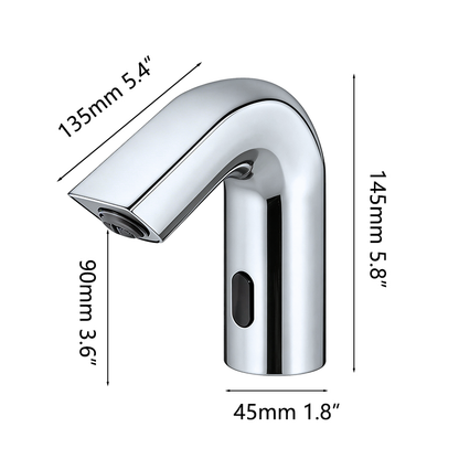 Sensomatica Ulm Sensor Kraan Chroom | Koud Model