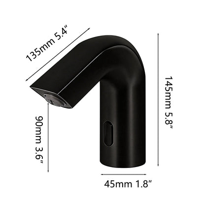 Sensomatica Ulm Sensor Kraan Zwart | Koud Model