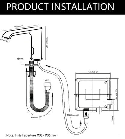 Sensomatica Velaro sensorkraan chroom