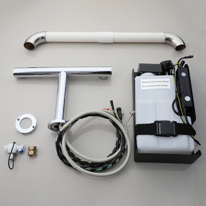 Sensomatica 3-in-1 Sensor-Wandarmatur – Chrom 