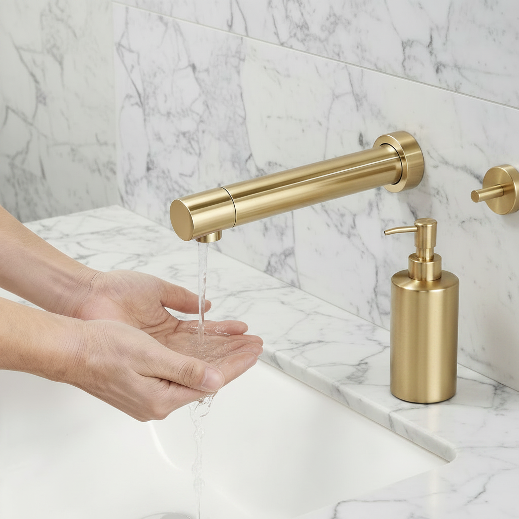 Sensomatica Baltic Geborsteld Goud | 250 MM