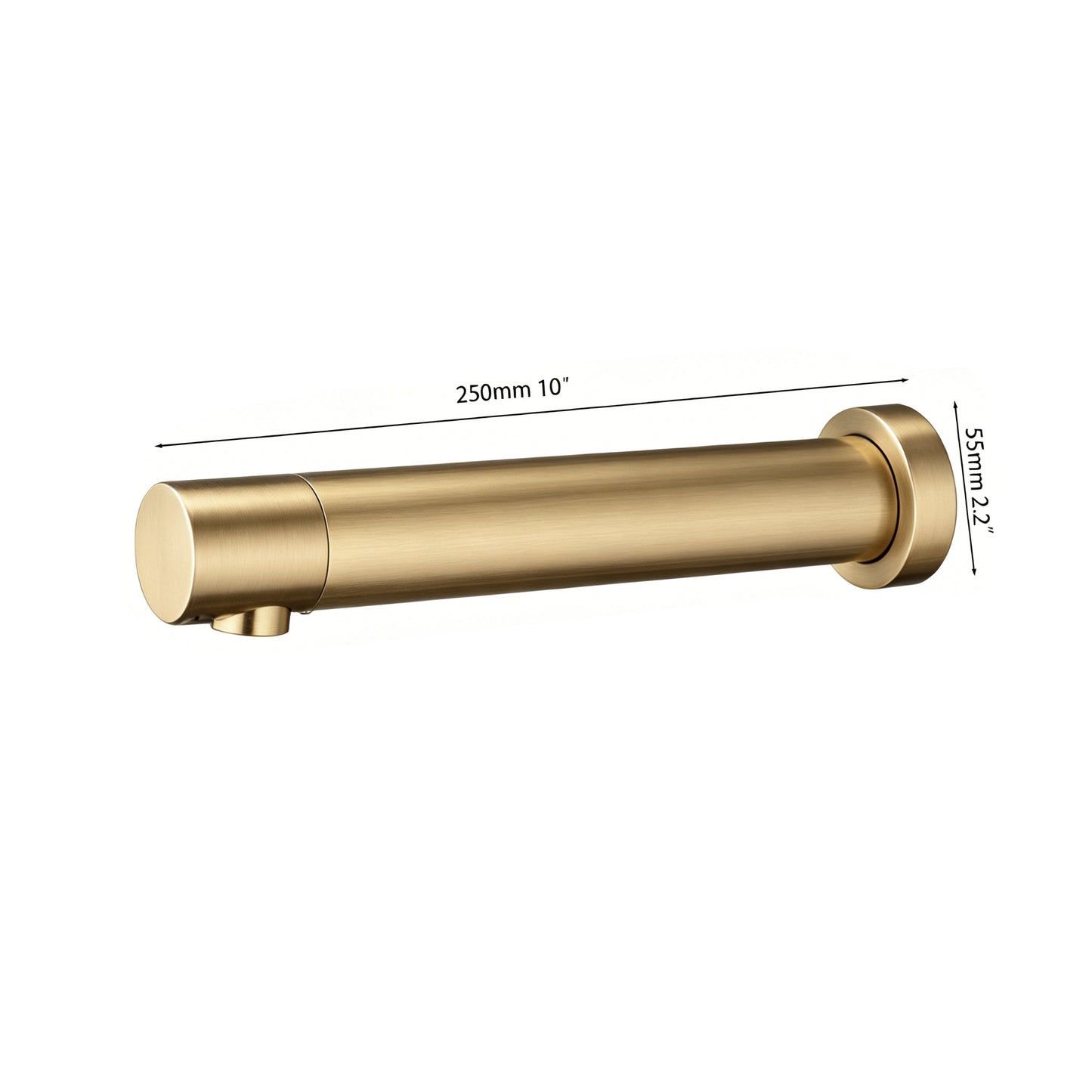 Sensomatica Baltic Geborsteld Goud | 250 MM