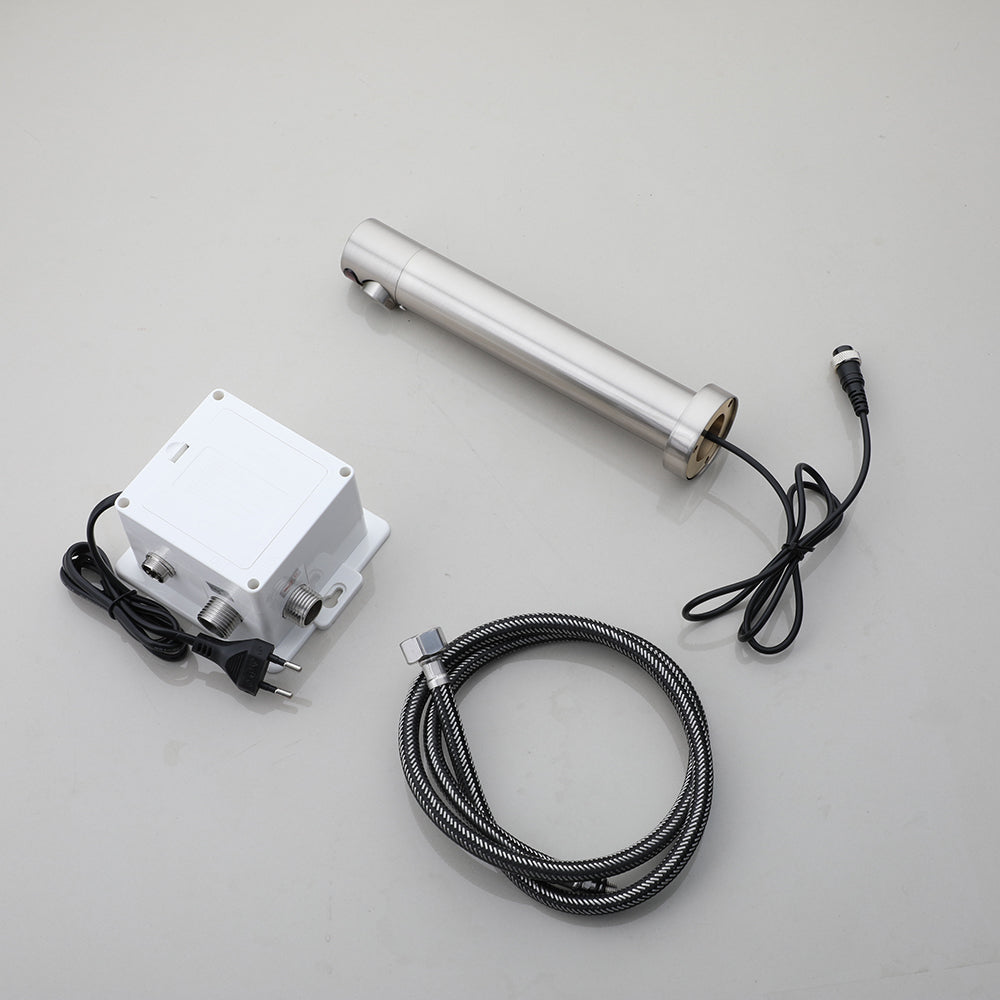 Sensomatica Baltic Geborsteld Nikkel Sensorkraan Muurmontage