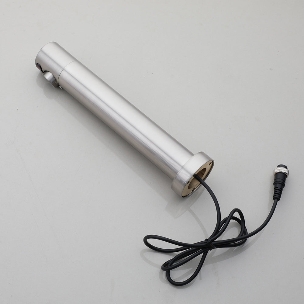 Sensomatica Baltic Geborsteld Nikkel Sensorkraan Muurmontage