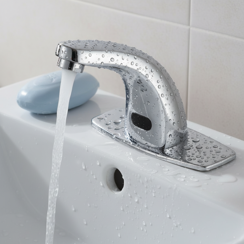 Sensomatica Sensorkraan Bella chroom koud model