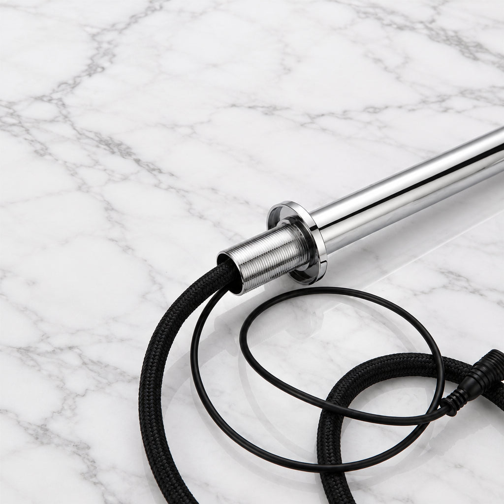 Sensomatica Cesaro chrome sensor tap short model 180MM