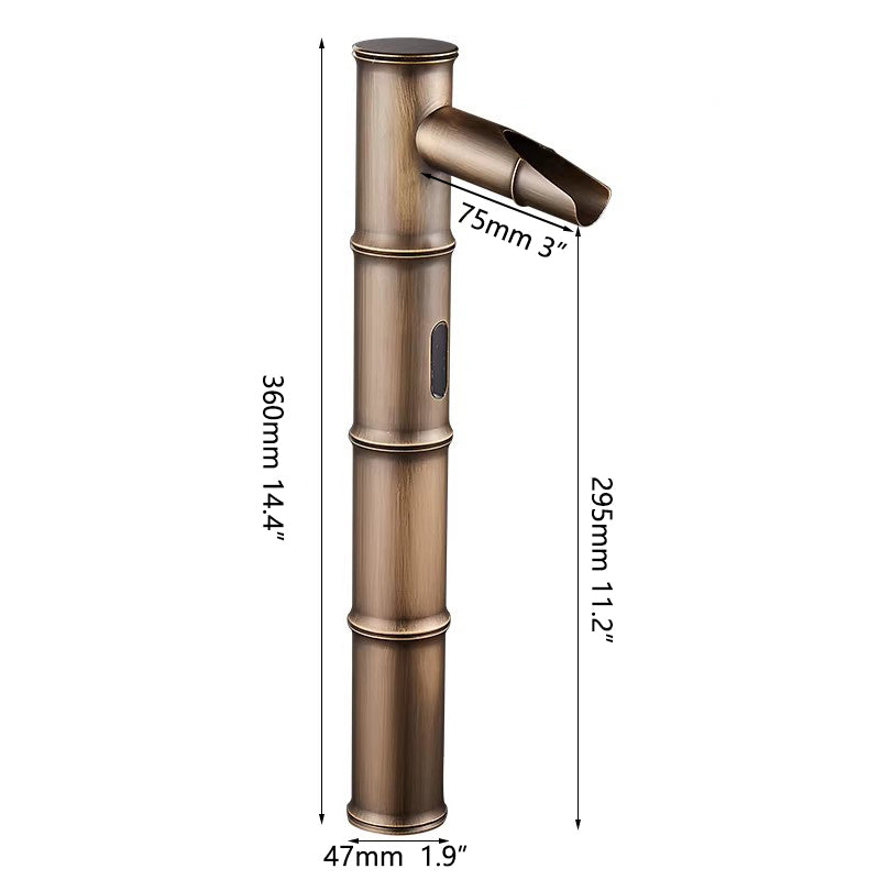 Sensomatica Kyoto Tall Sensor Kraan Brons