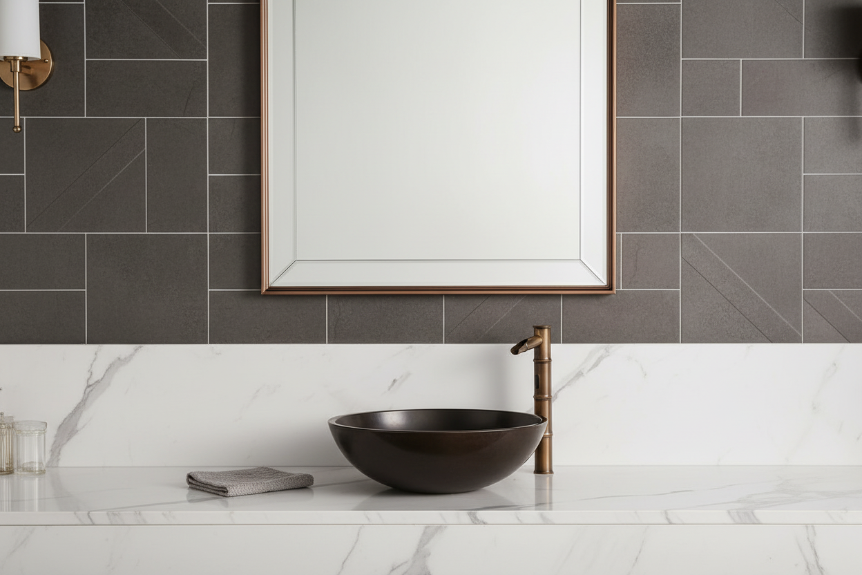 Sensomatica Kyoto Tall Sensor Kraan Brons