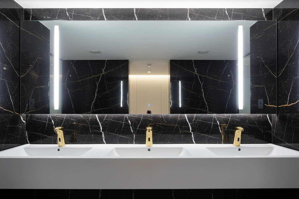 Sensomatica Milia gold sensor tap