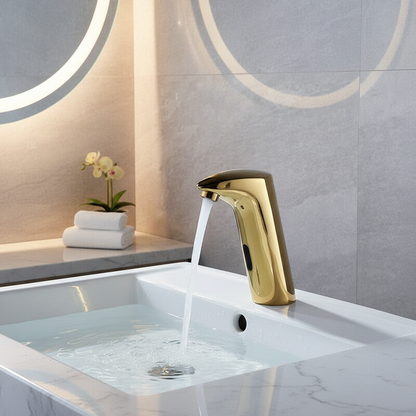 Sensomatica Milia gold sensor tap