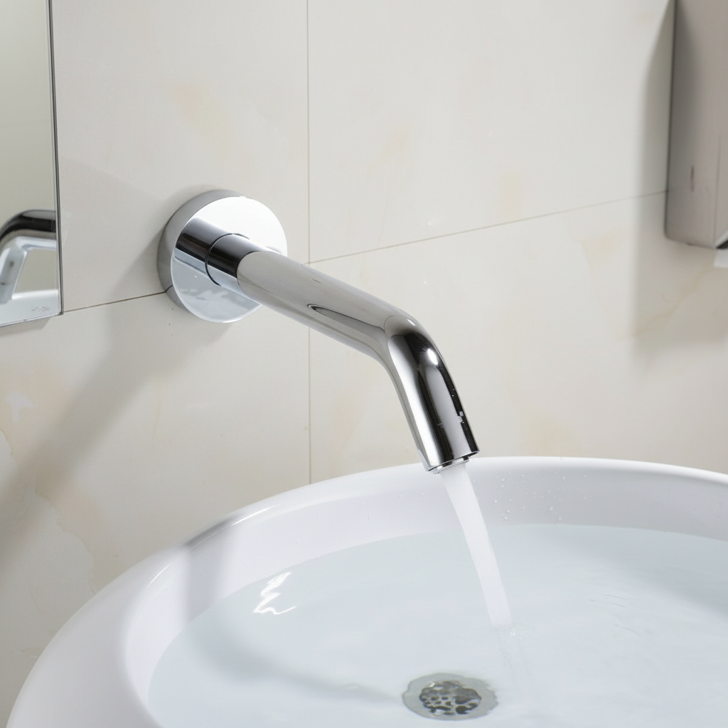 Sensomatica Sensorarmatur Pesaro Kaltchrom 200MM