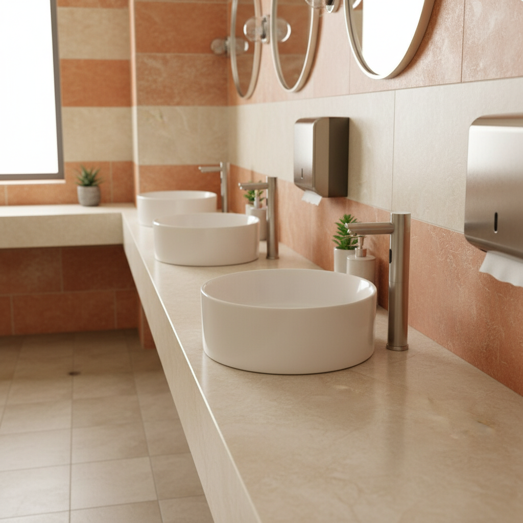 Sensomatica Scuro geborsteld nikkel sensorkraan koud model