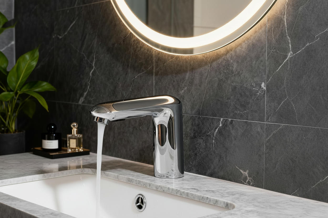 Sensomatica chroom sensorkraan – koud model