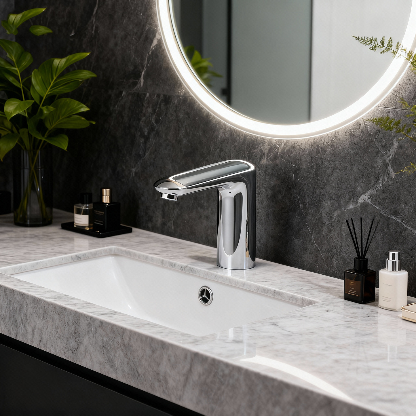 Sensomatica chroom sensorkraan – koud model