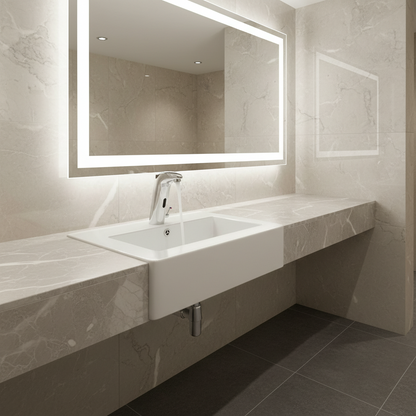 Sensomatica Milia Sensorkraan Chroom | Warm en Koud Water