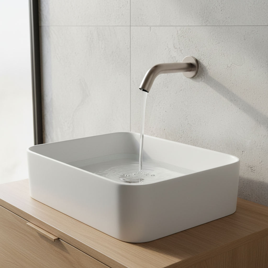 Pesaro brushed nickel short model 130 MM